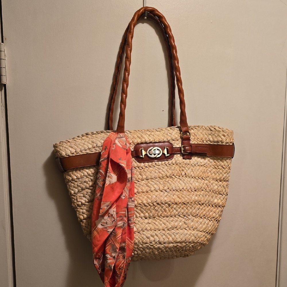 Stylish Tan and Brown Patricia Nash Women's Tote Bag